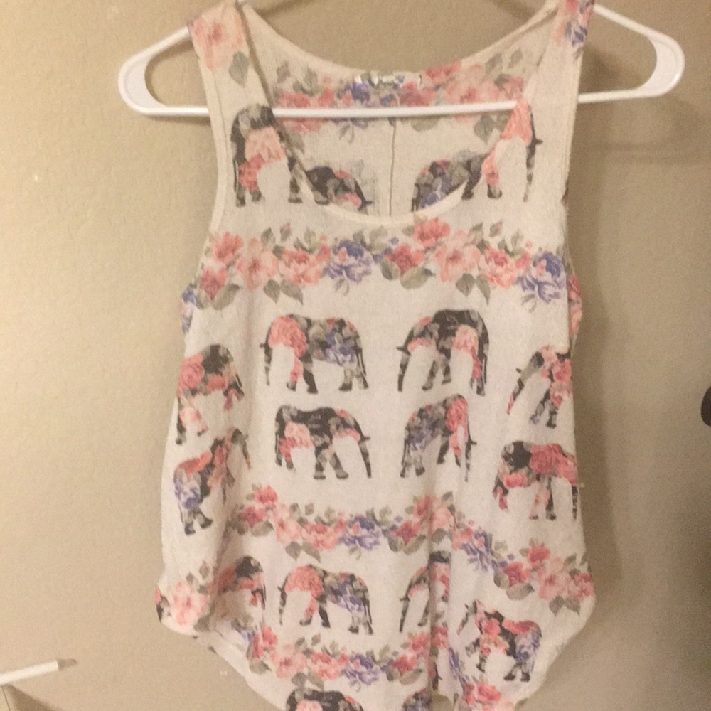 Papaya top size large